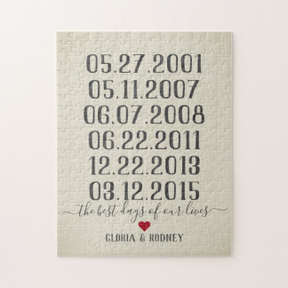 Quebra-cabeça O melhor dia de nossas vidas, encontros especiais