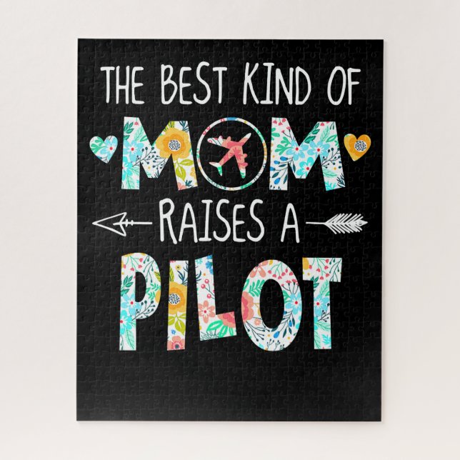 Quebra-cabeça O Melhor Piloto Da Mãe Raise É O Melhor Presente (Vertical)
