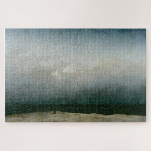 Quebra-cabeça O Monge pelo Mar: Caspar David Friedrich