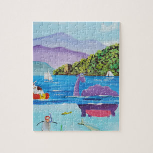 Quebra-cabeça O monstro de Loch Ness por Gordon Bruce