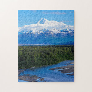 Quebra-cabeça O Monte McKinley Alaska