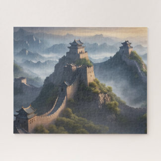 Quebra-cabeça O Muro Excelente da China, como visto por Ai