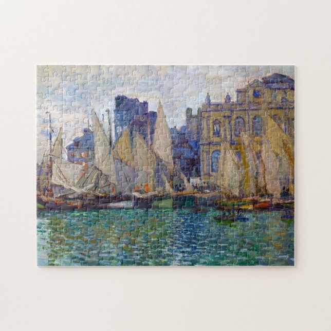 Quebra-cabeça O museu Claude Monet de Havre (Horizontal)