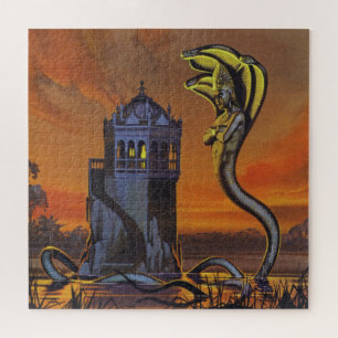 Quebra-cabeça O Naga-Rei (litho da cor)
