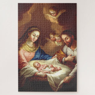 Quebra-cabeça O Nascimento de Jesus Cristo