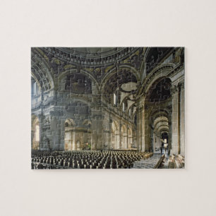 Quebra-cabeça O Nave da catedral de St Paul (foto)