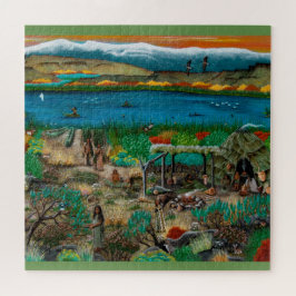 Quebra-cabeça O Oregon Malhuer Paiutes Puzzle