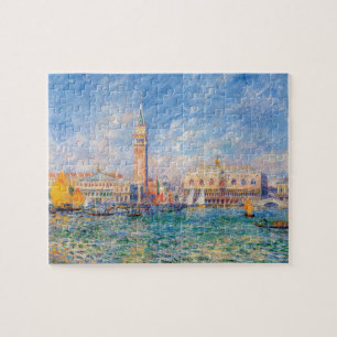 Quebra-cabeça O Palácio do Cachorro, Veneza por Renoir