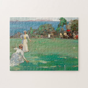 Quebra-cabeça O Partido Croquet Sir John Lavery