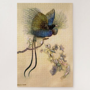 Quebra-cabeça “O Pássaro Mais Bello” por Warwick Goble
