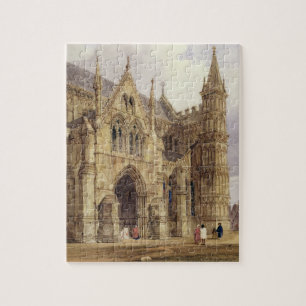 Quebra-cabeça O patamar noroeste da catedral de Salisbúria, 183
