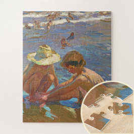 Quebra-cabeça O Pé Ferido, Joachin Sorolla