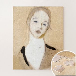 Quebra-cabeça O Pequeno Servidor, Helene Schjerfbeck