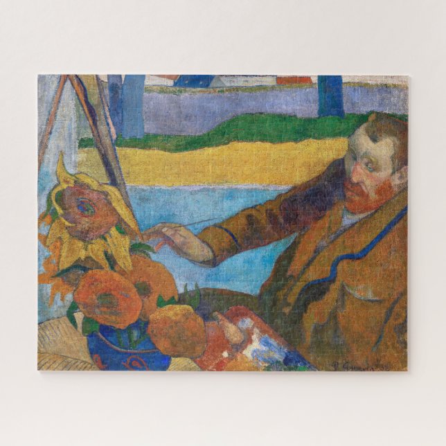 Quebra-cabeça O Pintor de Girassóis | Paul Gauguin | (Horizontal)