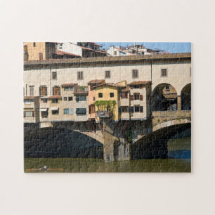 Quebra-cabeça O Ponte Vecchio - Florença, Toscânia, Italia