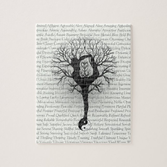 Quebra-cabeça O positivo feito sob encomenda exprime a afirmação (Vertical)