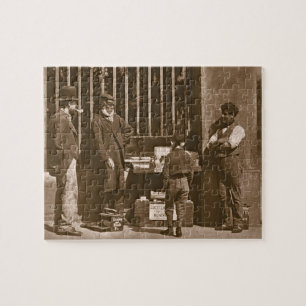 Quebra-cabeça O preto de calçados dramático, 1876-77