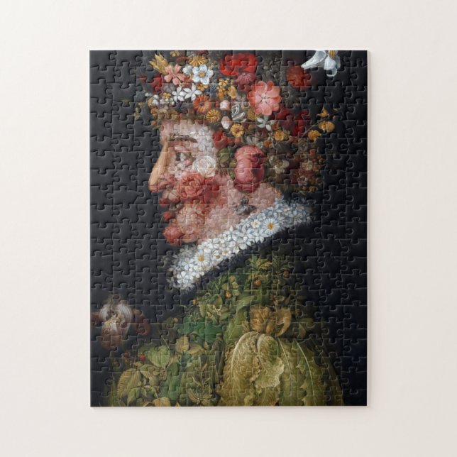 Quebra-cabeça O Primavera, Arcimboldo (Vertical)