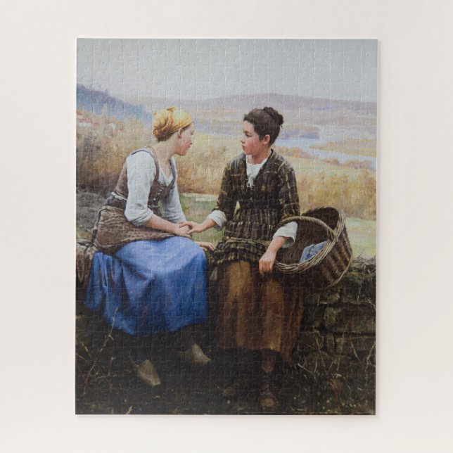 Quebra-cabeça O primeiro luto (simpatia em luto) (Vertical)