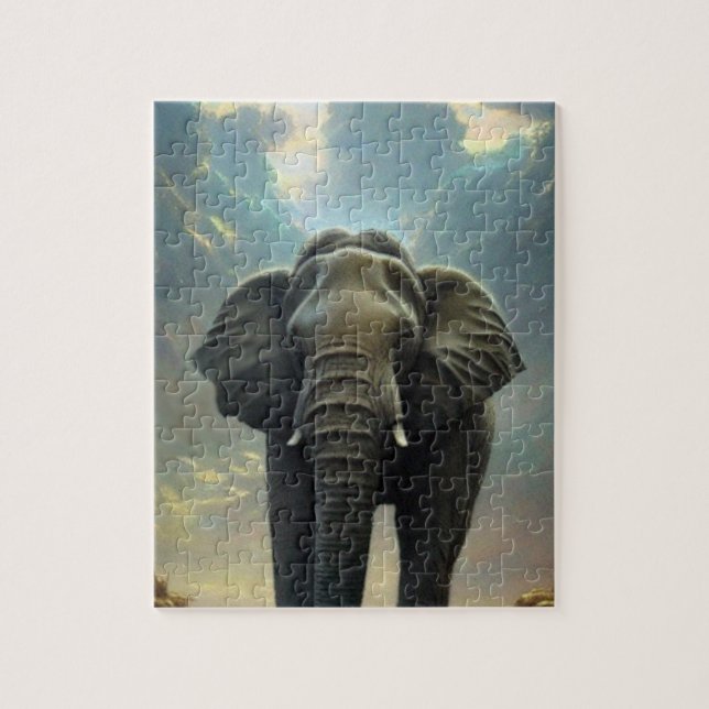 Quebra-cabeça O Príncipe Elefante- (Vertical)