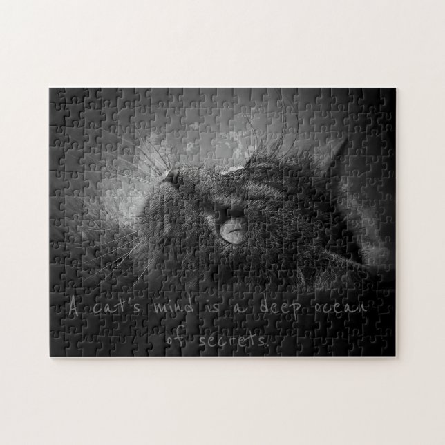 Quebra-cabeça O profundo oceano de uma mente de gatos (Horizontal)