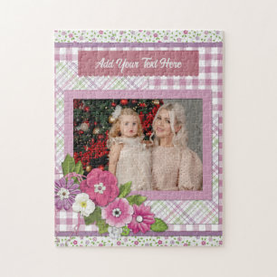 Quebra-cabeça O Quadro Personalizado com Texto Personalizado 