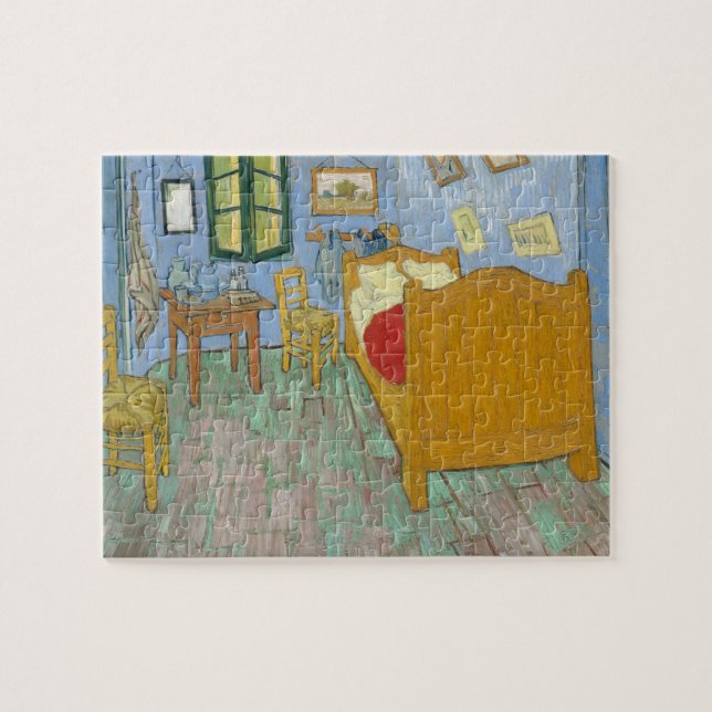 Quebra-cabeça O Quarto por Van Gogh (Horizontal)