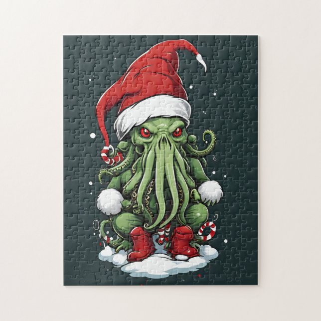 Quebra-cabeça O reinado de Yuletide de Cthulhu: Um Natal terríve (Vertical)