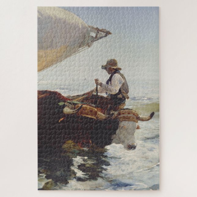 Quebra-cabeça O Retorno da Pesca (Vertical)