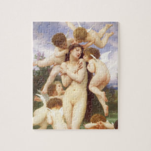 Quebra-cabeça O Retorno da Primavera (Le Printemps) por Bouguere