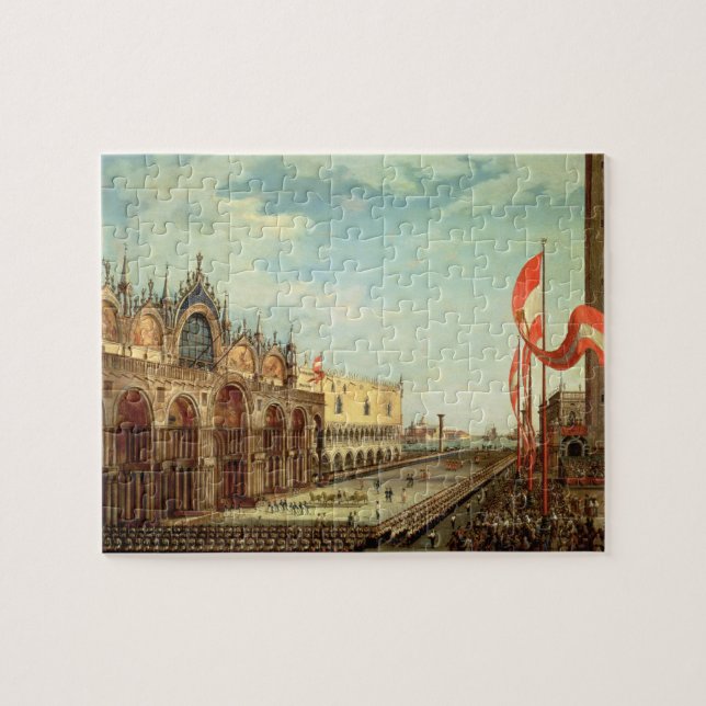 Quebra-cabeça O retorno das tropas de St Mark a Veneza (Horizontal)