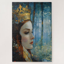 O retrato de conto de coração perdido da Rainha