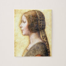 O retrato de Leonardo da Vinci de uma jovem noiva