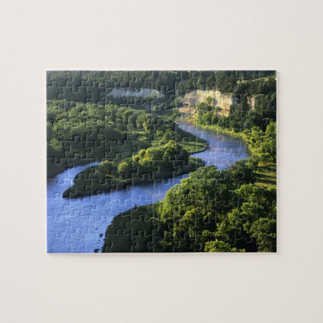 Quebra-cabeça O rio Niobrara perto de Valentine Nebraska (Horizontal)