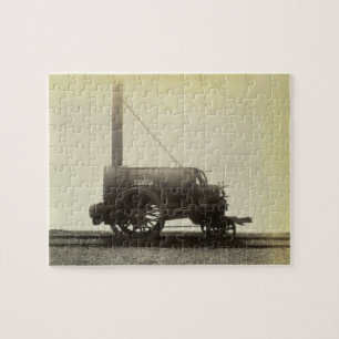 Quebra-cabeça O "Rocket" projetou por George Stephenson (1781-1