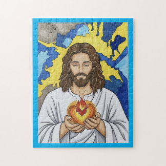 Quebra-cabeça O Sagrado Coração de Jesus