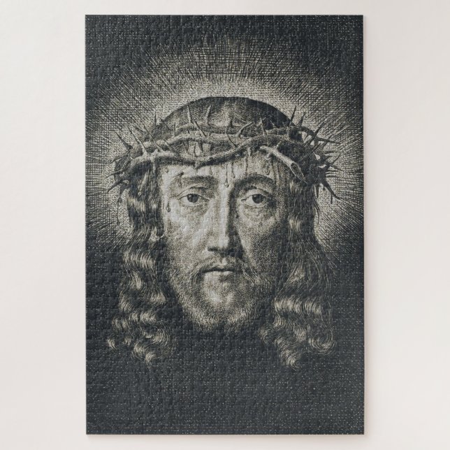 Quebra-cabeça O Santo Rosto coroado de espinhos (Vertical)