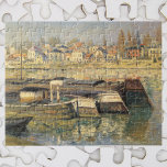 Quebra-cabeça O Sena em Asnieres, por Claude Monet<br><div class="desc">O Sena de Asnieres (1873), de Claude Monet, é uma pintura de arte vintage impressionismo que apresenta barcos de pesca ao longo do rio Sena na aldeia de Asnieres, França. Sobre o artista: Claude Monet (1840-1926) foi o fundador do movimento de pintura impressionista francês, com a maioria de suas pinturas...</div>