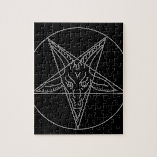 Quebra-cabeça O Sigil de Baphomet (Vertical)