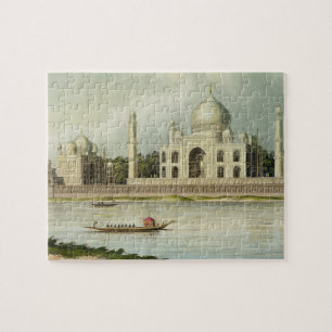 Quebra-cabeça O Taj Mahal, túmulo do imperador Shah Jehan e