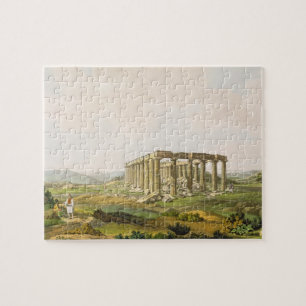 Quebra-cabeça O templo de Apollo Epicurius, chapeia 25 da parte