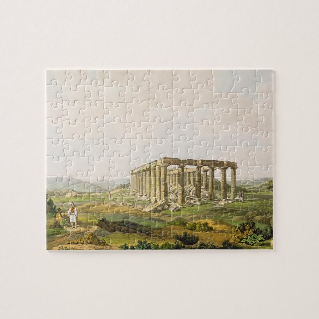 Quebra-cabeça O templo de Apollo Epicurius, chapeia 25 da parte (Horizontal)