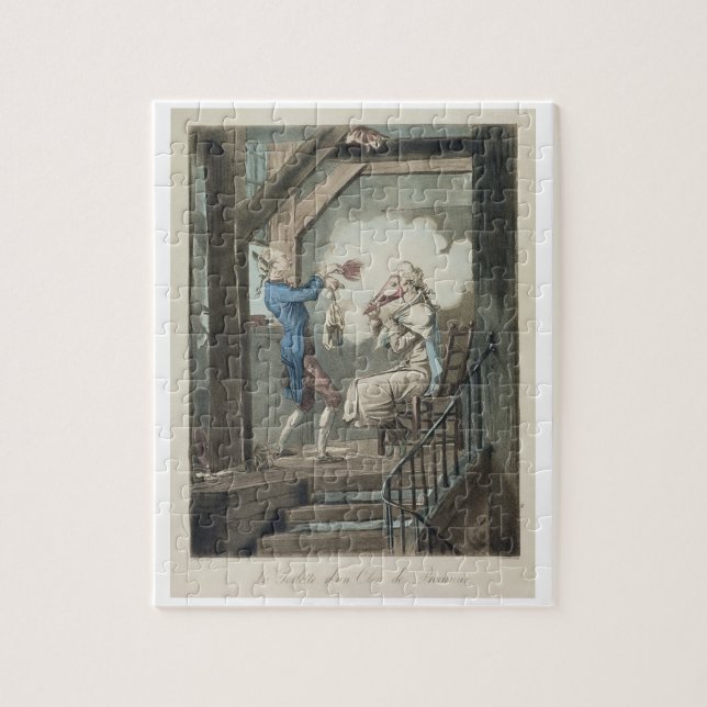 Quebra-cabeça O toalete do caixeiro de um advogado, gravado pela (Vertical)