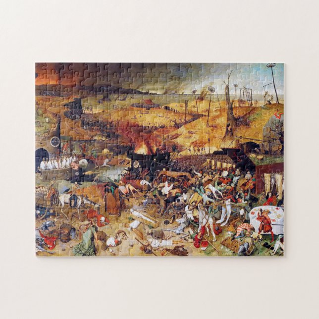 Quebra-cabeça O Triunfo da Morte, Pieter Bruegel (Horizontal)
