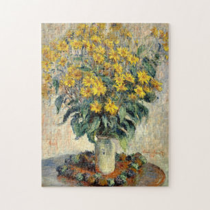 Quebra-cabeça O tupinambo de Claude Monet Floresce 1880