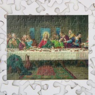 Quebra-cabeça O último jantar originalmente de Leonardo da Vinci