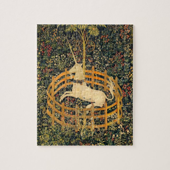 Quebra-cabeça O Unicórnio em cativeiro (Vertical)