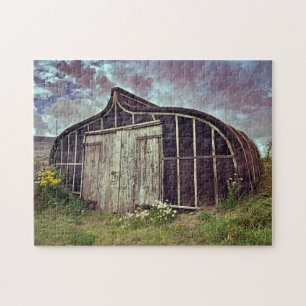 Quebra-cabeça O Velho Barco Shed, Lindisfarne