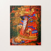 O Velho Mágico Caminhando Com O Caracol