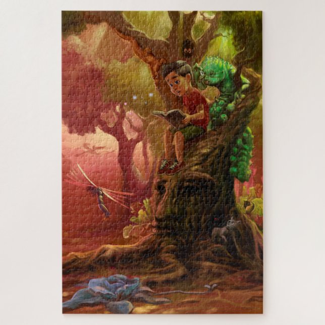 Quebra-cabeça O verme (Vertical)